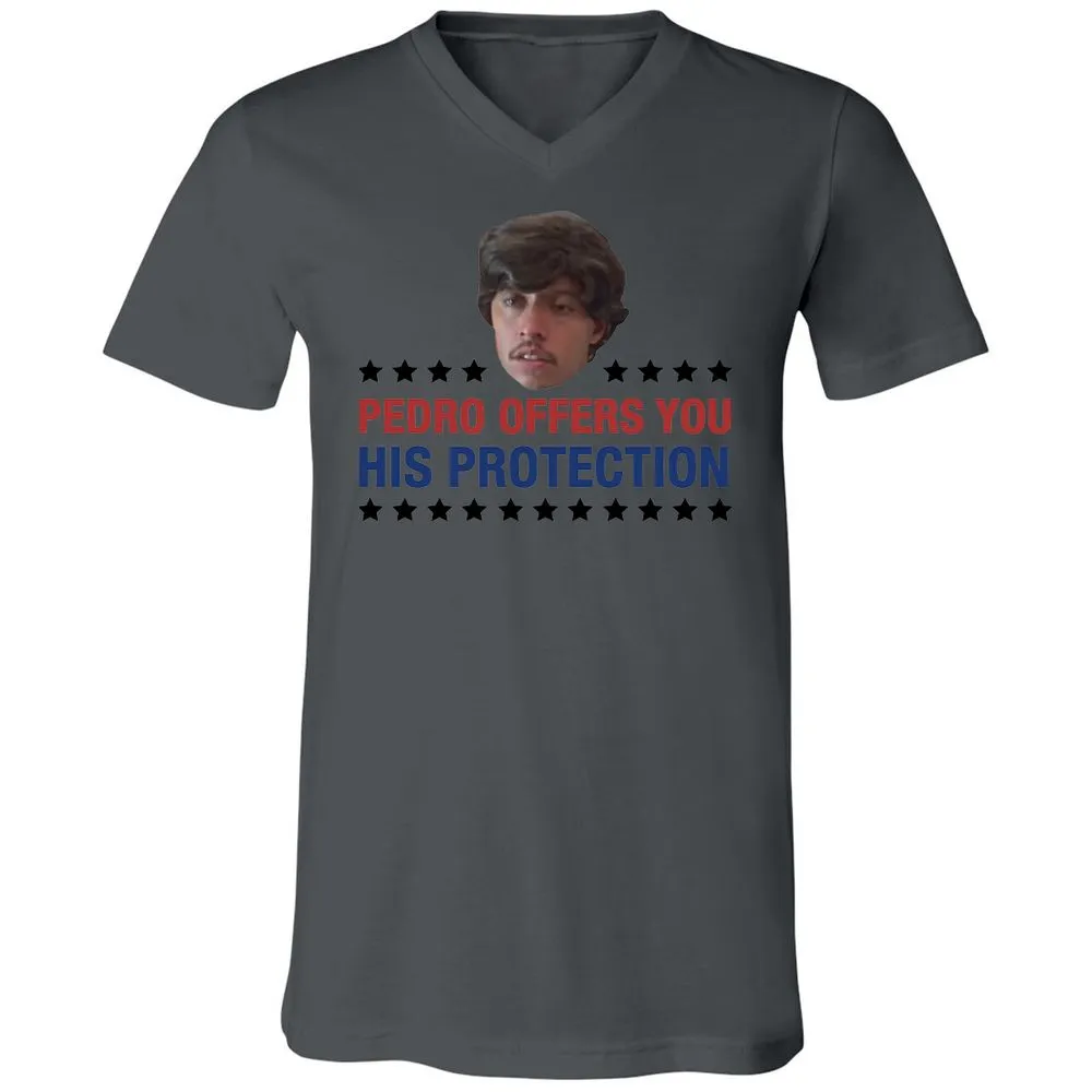 Unisex V-Neck T-Shirt - ABD3UGYG - Asphalt - 12