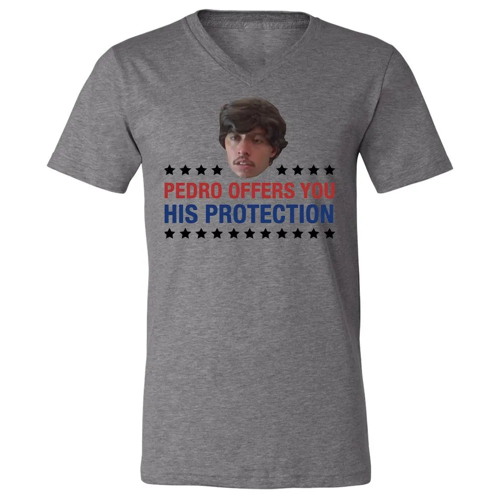 Unisex V-Neck T-Shirt - ABD3UGYG - Deep Heather - 13