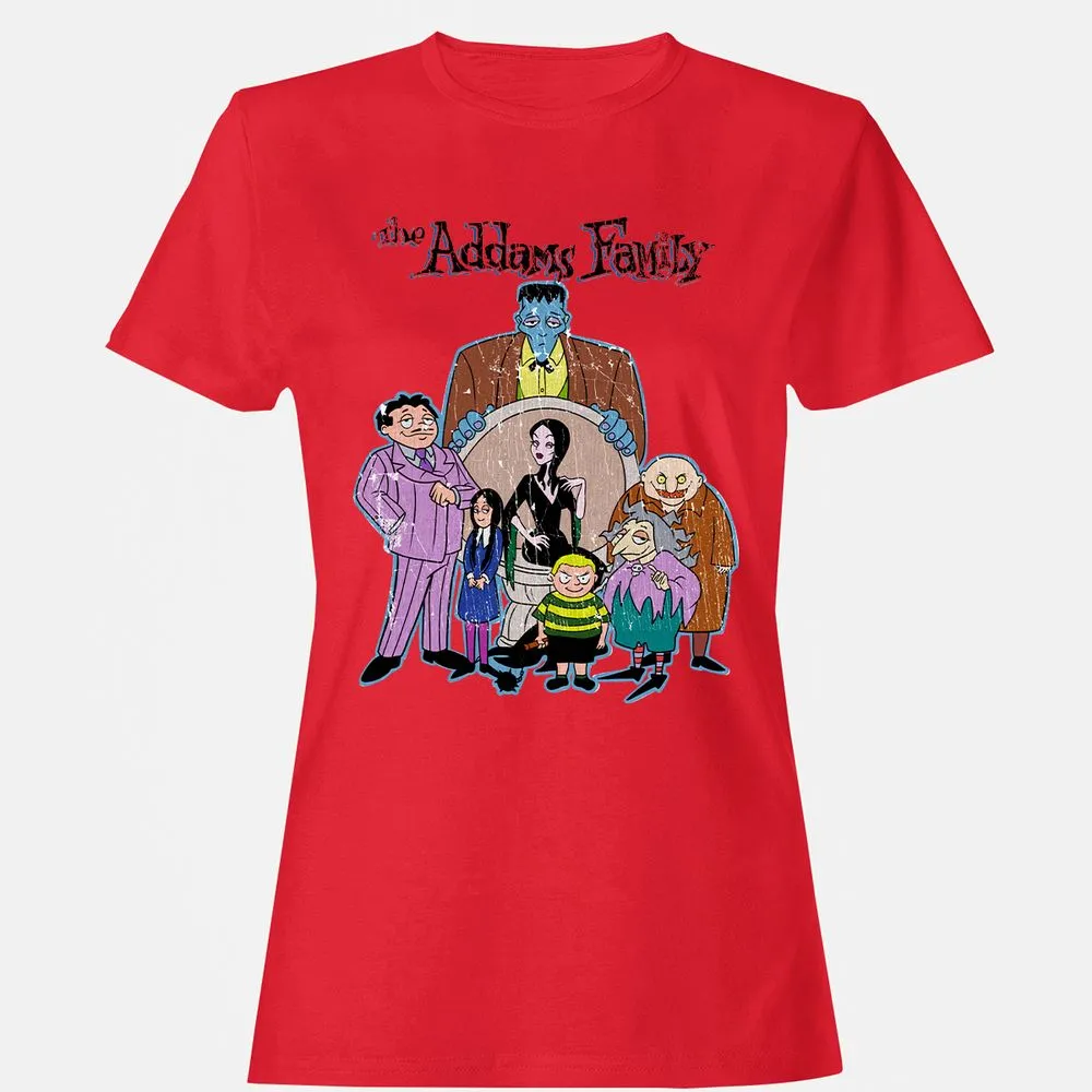 Women's T-Shirt - Y1C5Q6H2 - Red - 13