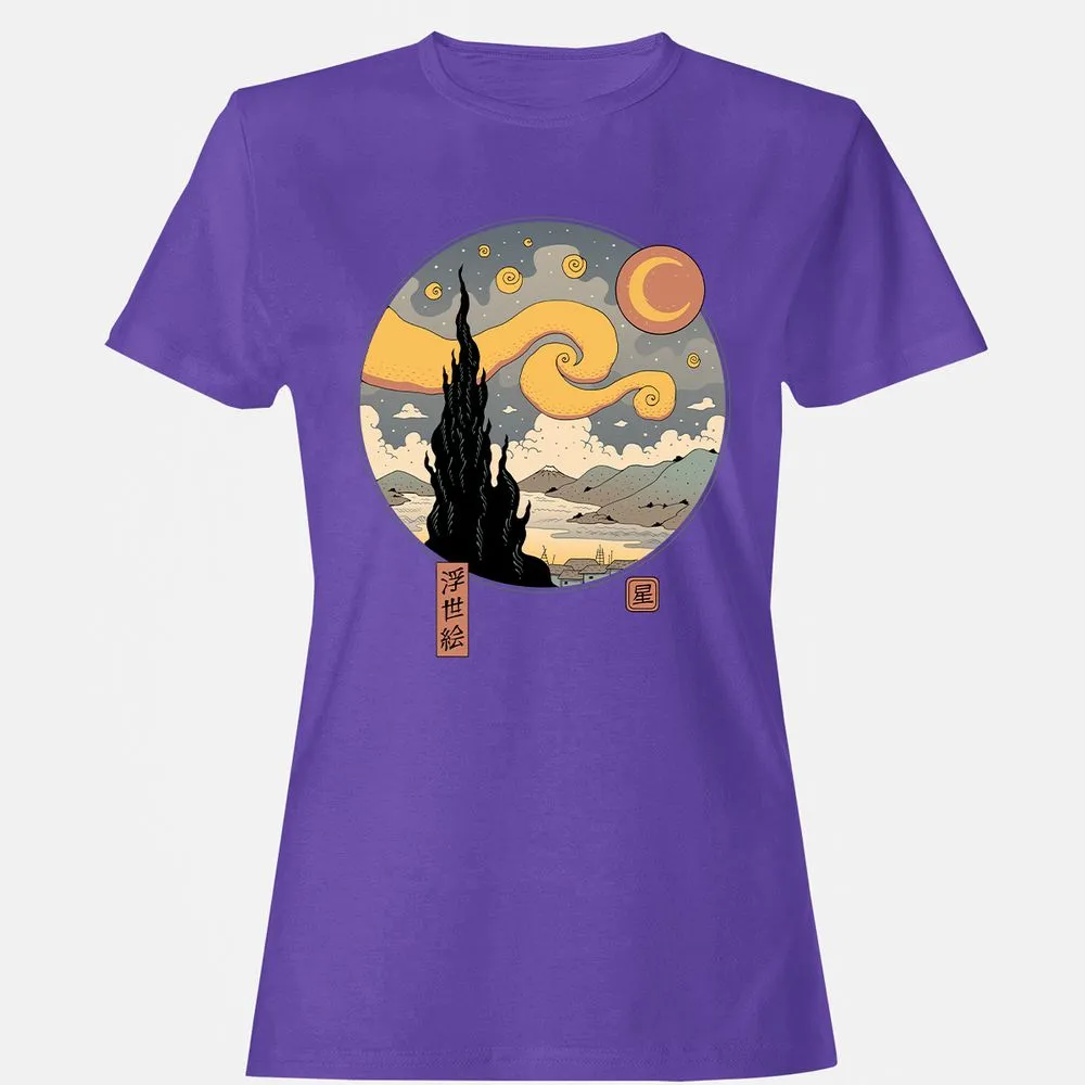 Women's T-Shirt - 5CEGACNE - Purple - 12