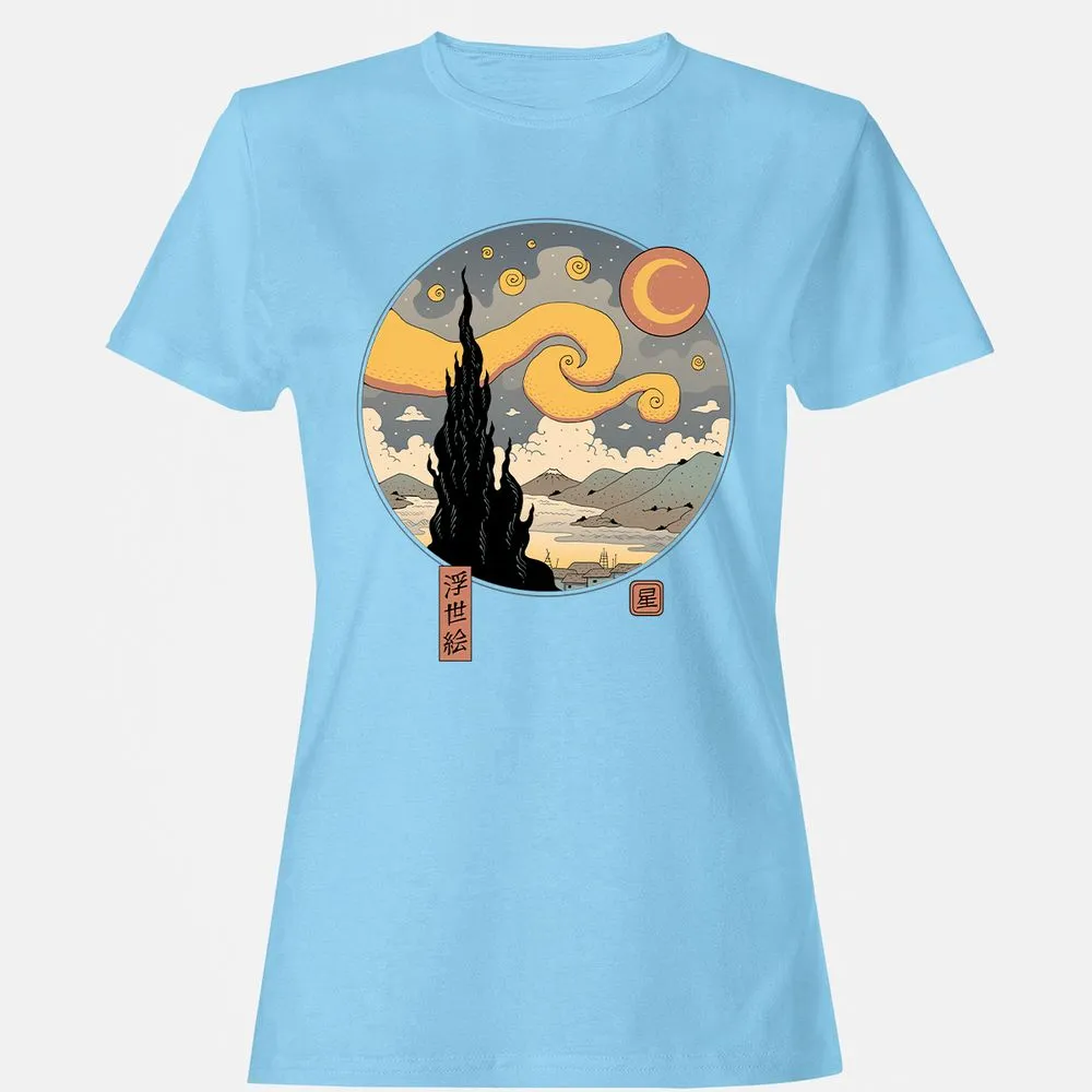 Women's T-Shirt - 5CEGACNE - Light Blue - 8