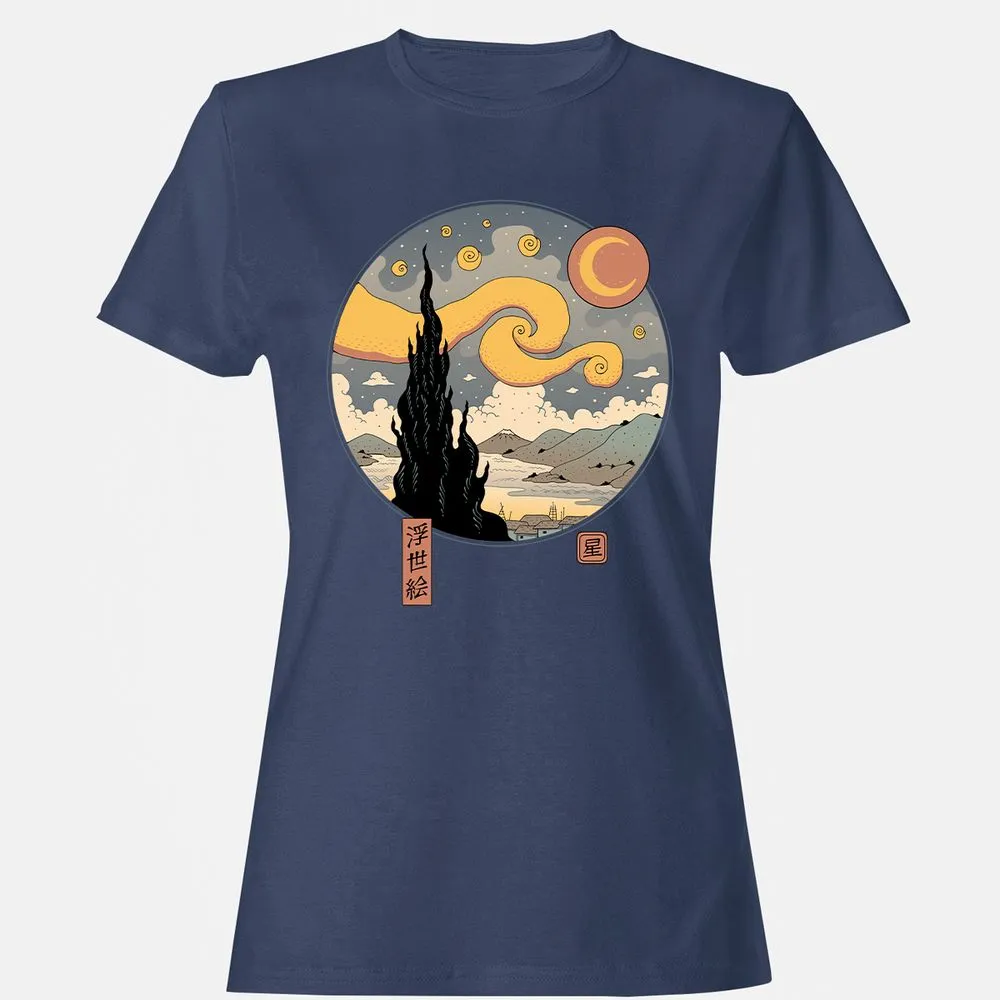Women's T-Shirt - 5CEGACNE - Navy - 10