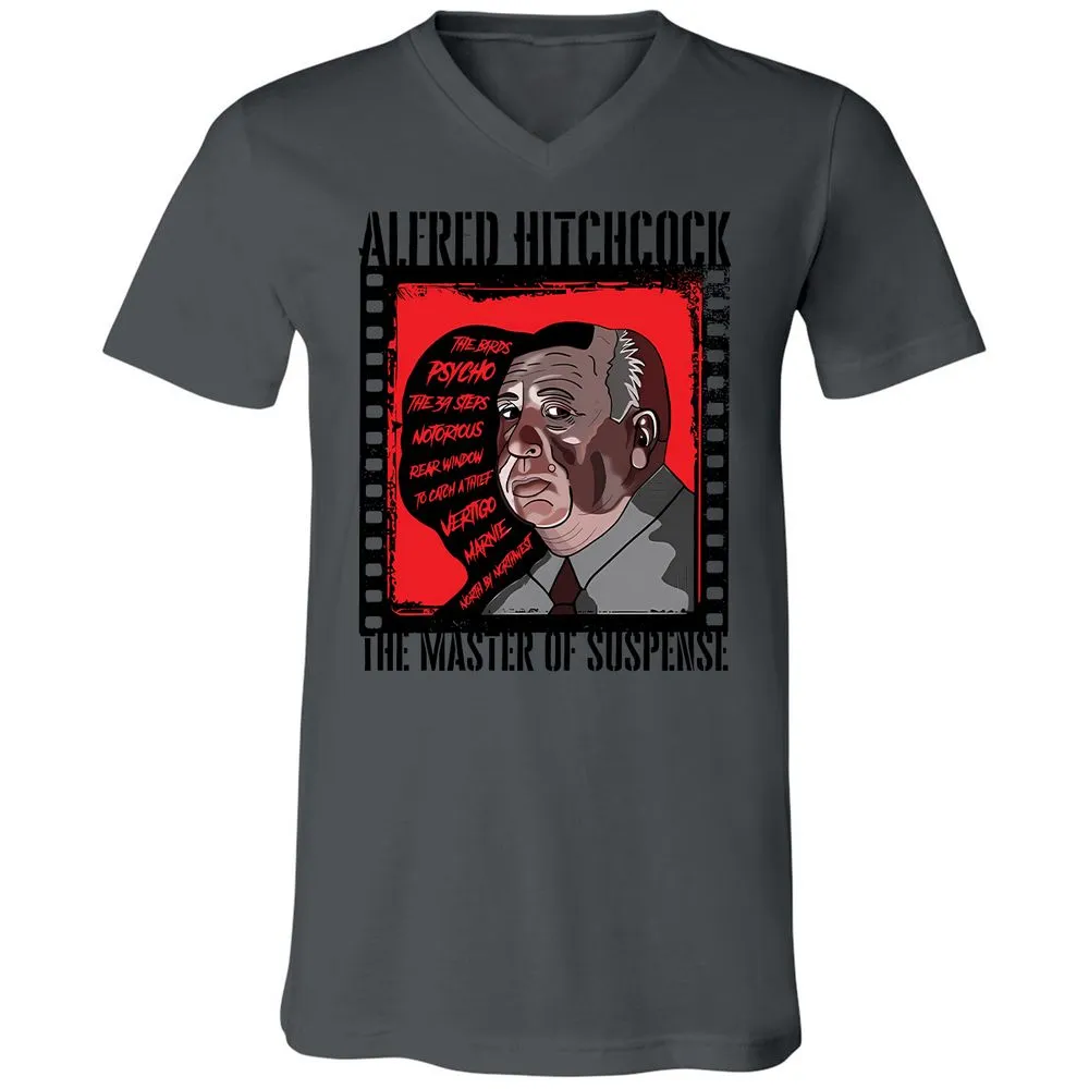 Unisex V-Neck T-Shirt - NMGQJT3H - Asphalt - 12