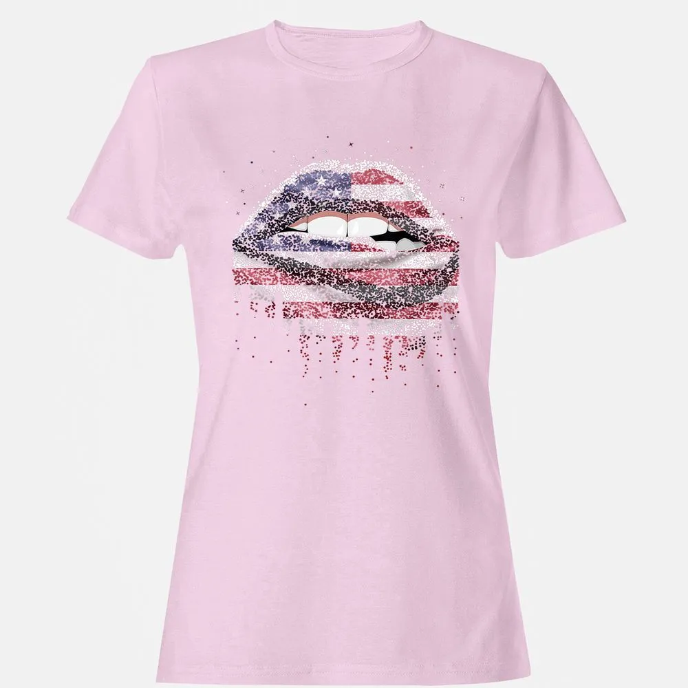 Women's T-Shirt - Y9HYQBZR - Light Pink - 9