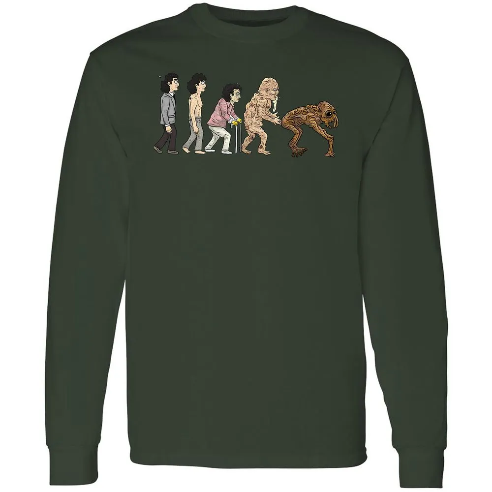 Long Sleeve T-Shirt - F49DMPZ5 - Forest Green - 8