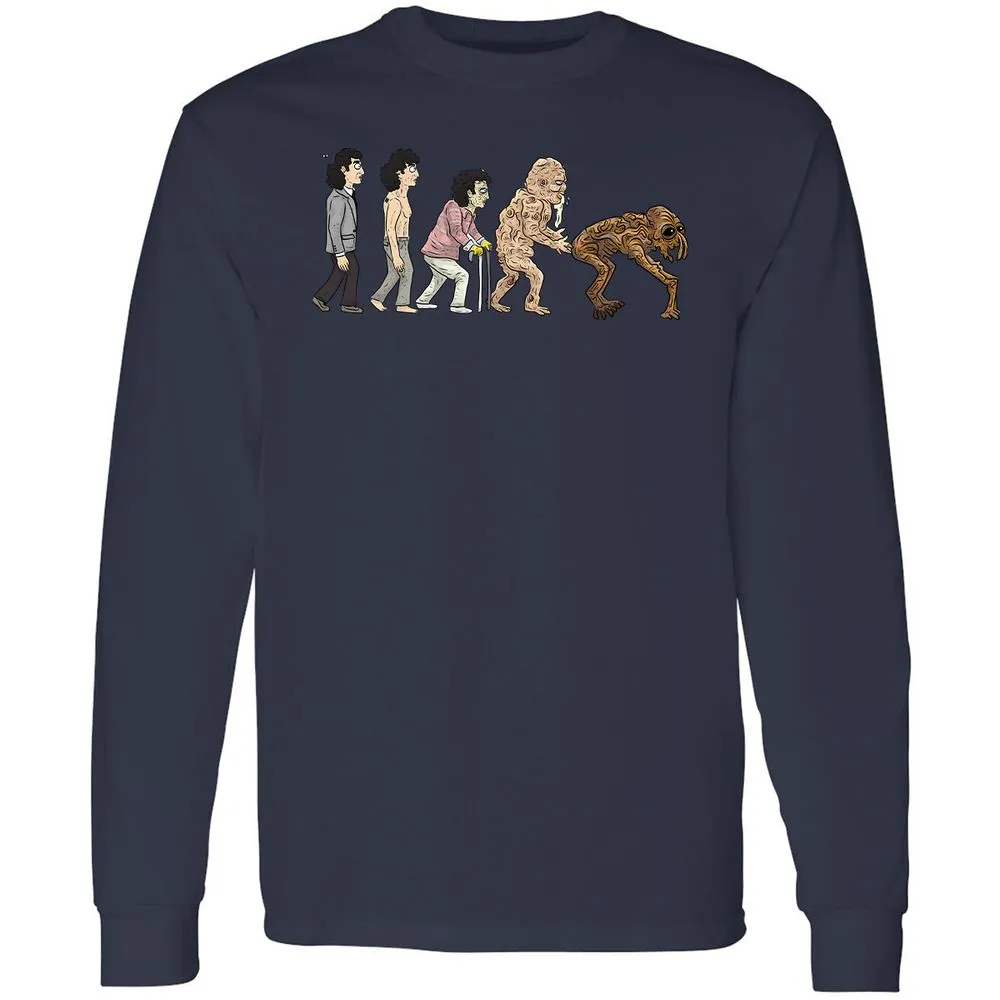 Long Sleeve T-Shirt - F49DMPZ5 - Navy - 12