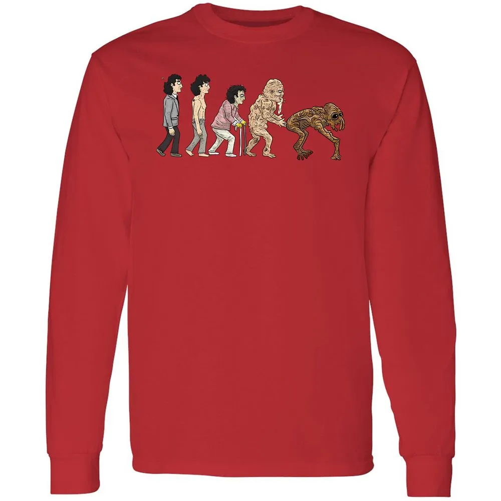 Long Sleeve T-Shirt - F49DMPZ5 - Red - 14