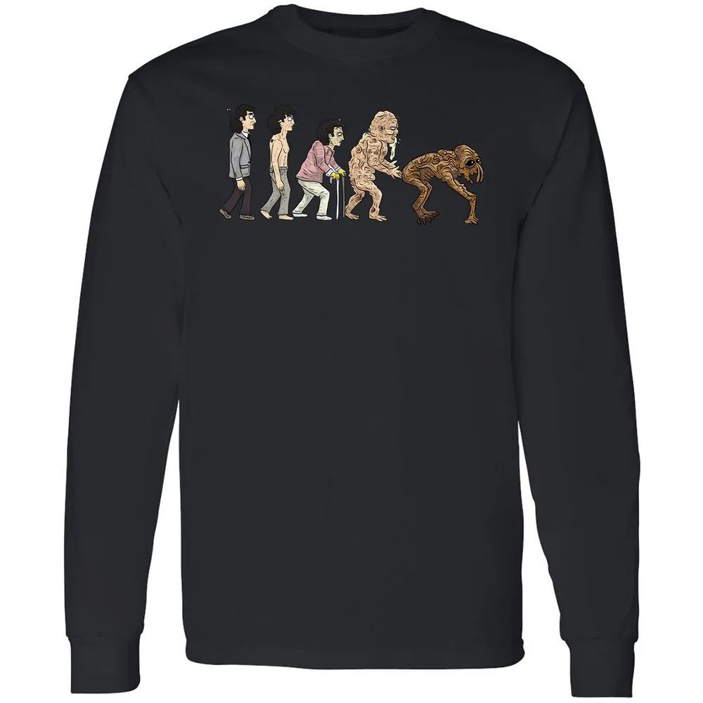 Long Sleeve T-Shirt - F49DMPZ5 - Black - 16