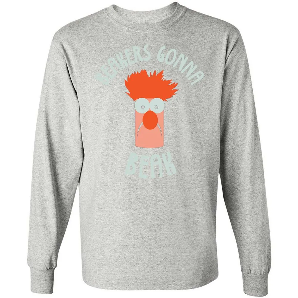 Long Sleeve T-Shirt - HB692YKT - Ash - 7