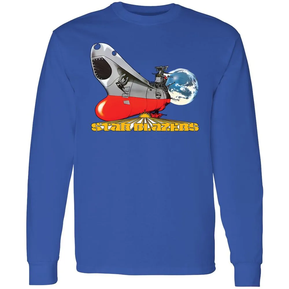 Long Sleeve T-Shirt - BDPN9TZU - Royal - 4