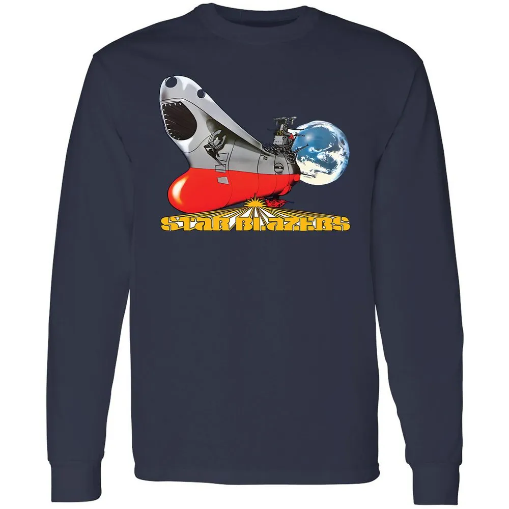 Long Sleeve T-Shirt - BDPN9TZU - Navy - 12