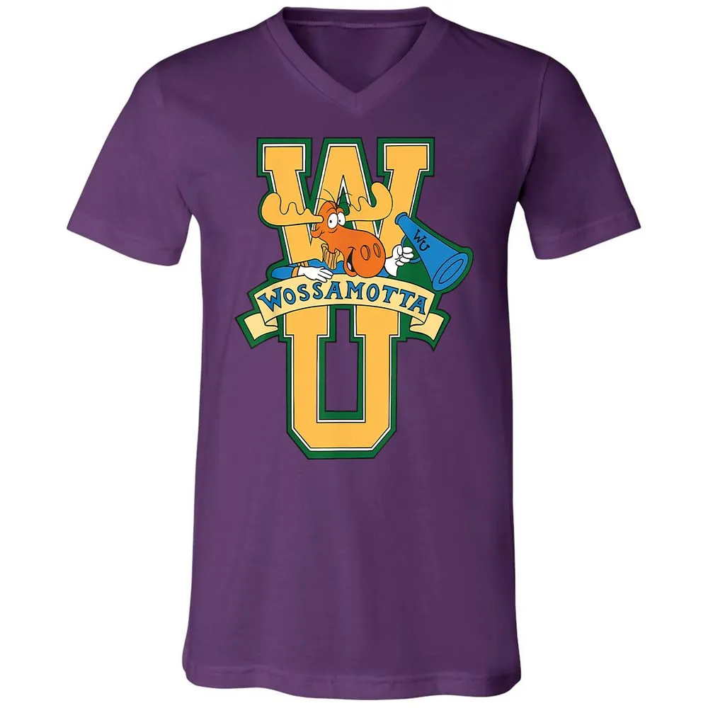 Unisex V-Neck T-Shirt - N2BN81FU - Team Purple - 2