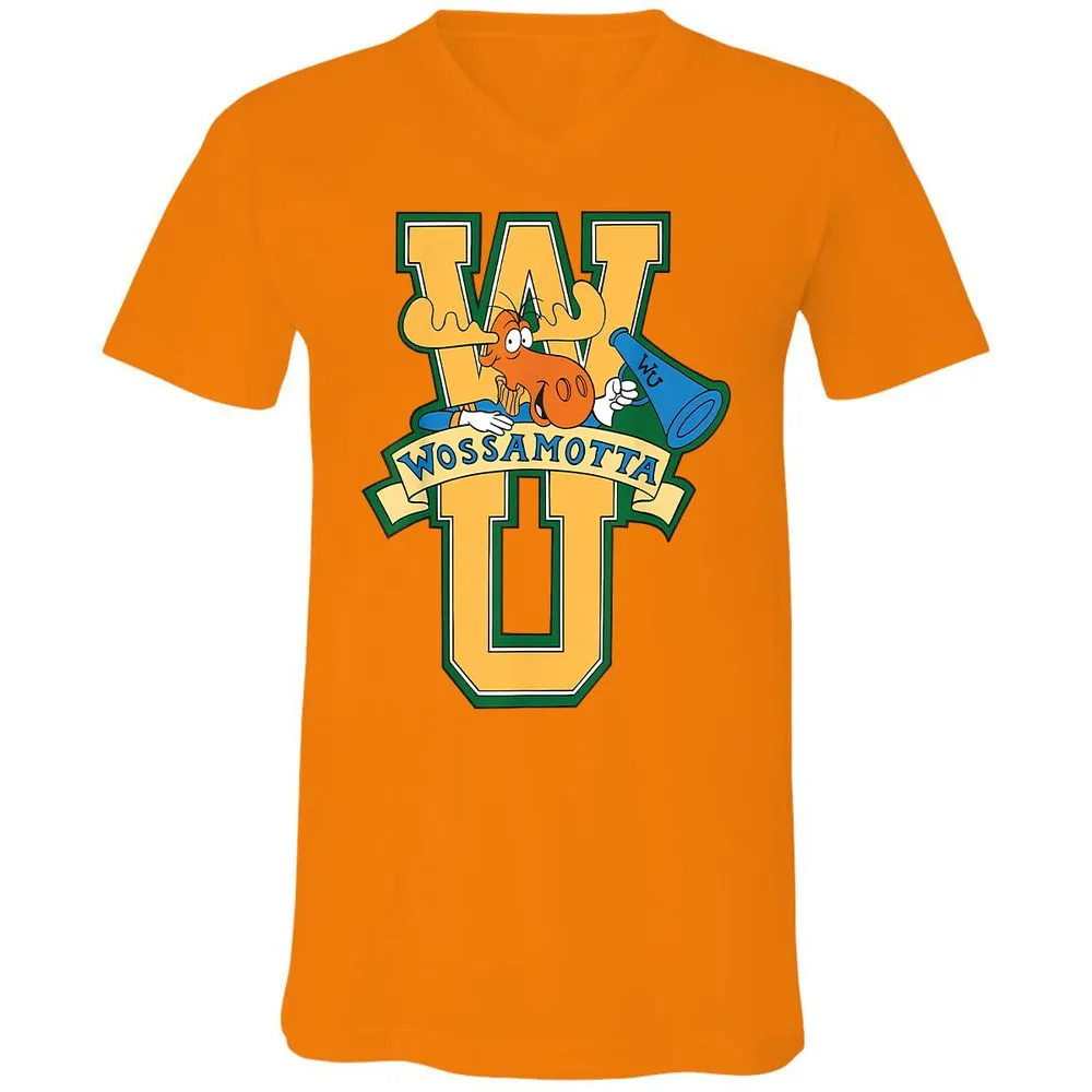 Unisex V-Neck T-Shirt - N2BN81FU - Orange - 11