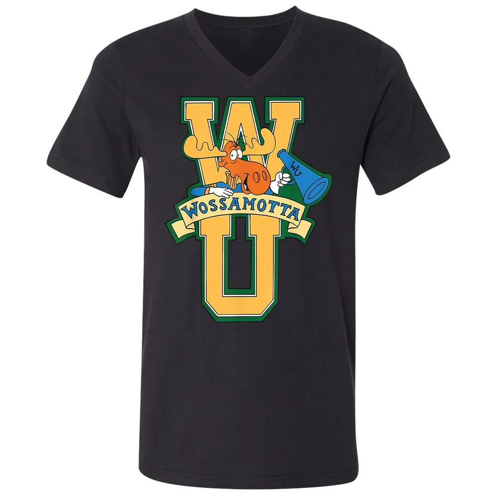 Unisex V-Neck T-Shirt - N2BN81FU - Black - 16