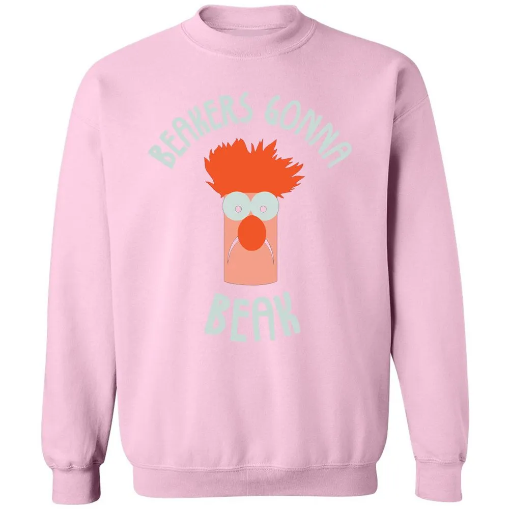 Classic Unisex Sweatshirt - MQSJY749 - Light Pink - 3