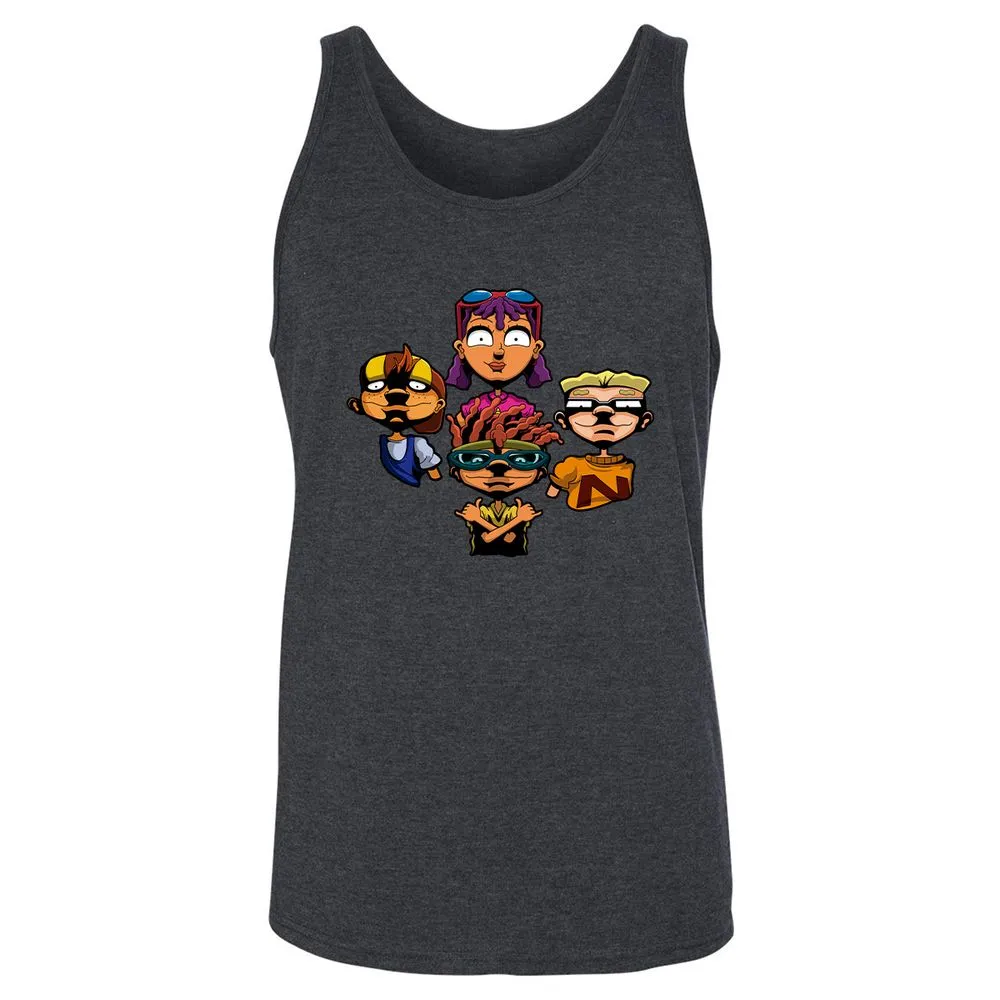 Unisex Jersey Tank - RZ32CSHS - Dark Grey Heather - 6