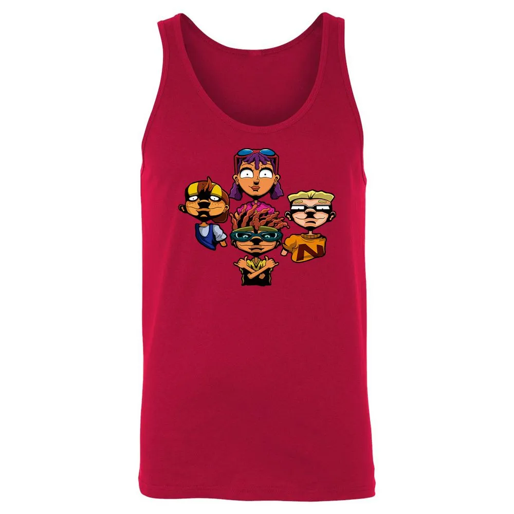 Unisex Jersey Tank - RZ32CSHS - Red - 11