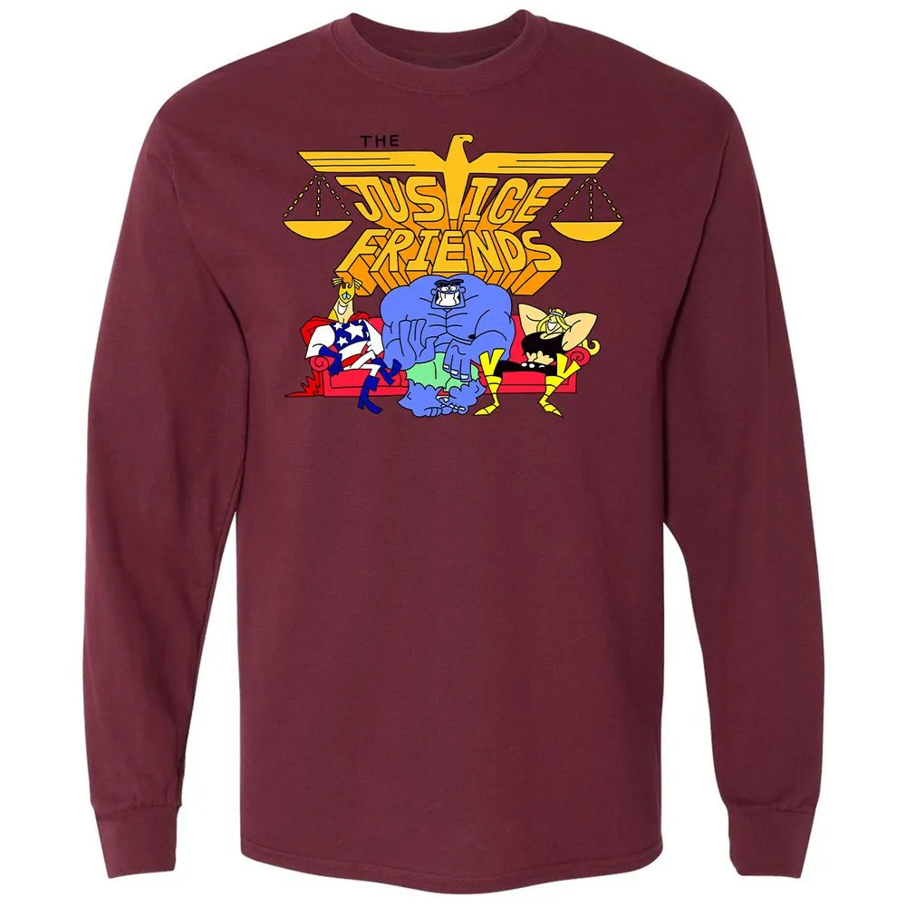 Long Sleeve T-Shirt - BSW951K7 - Maroon - 11