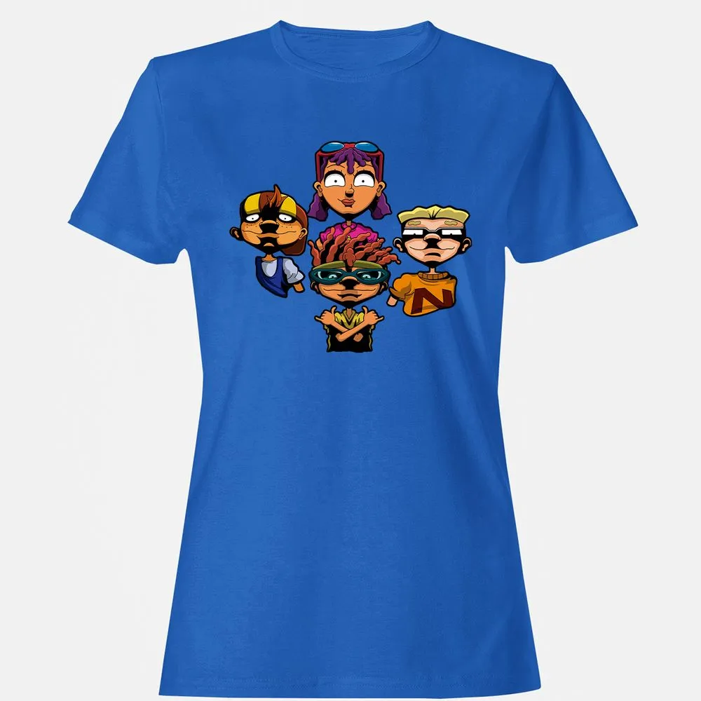 Women's T-Shirt - 6LV52FGY - Royal - 14