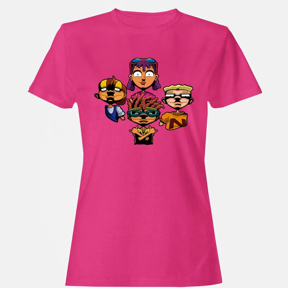 Women's T-Shirt - 6LV52FGY - Heliconia - 6