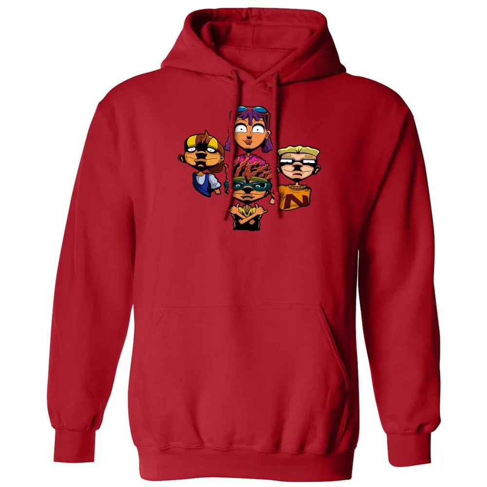 Classic Unisex Hoodie - DJ27GZXF - Red - 5