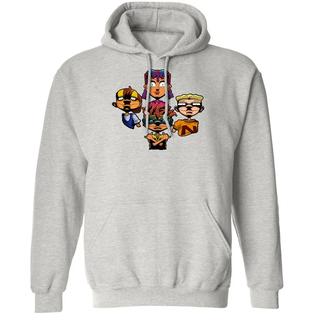 Classic Unisex Hoodie - DJ27GZXF - Ash - 8
