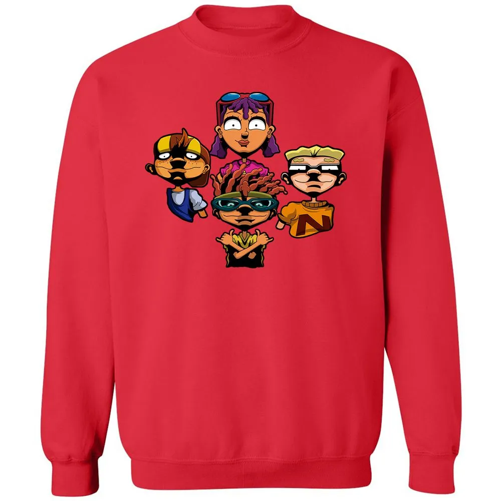 Classic Unisex Sweatshirt - 1RW9HPMY - Red - 5
