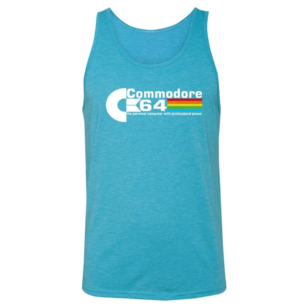 Unisex Jersey Tank - EWUCJCGM - Aqua Triblend - 3