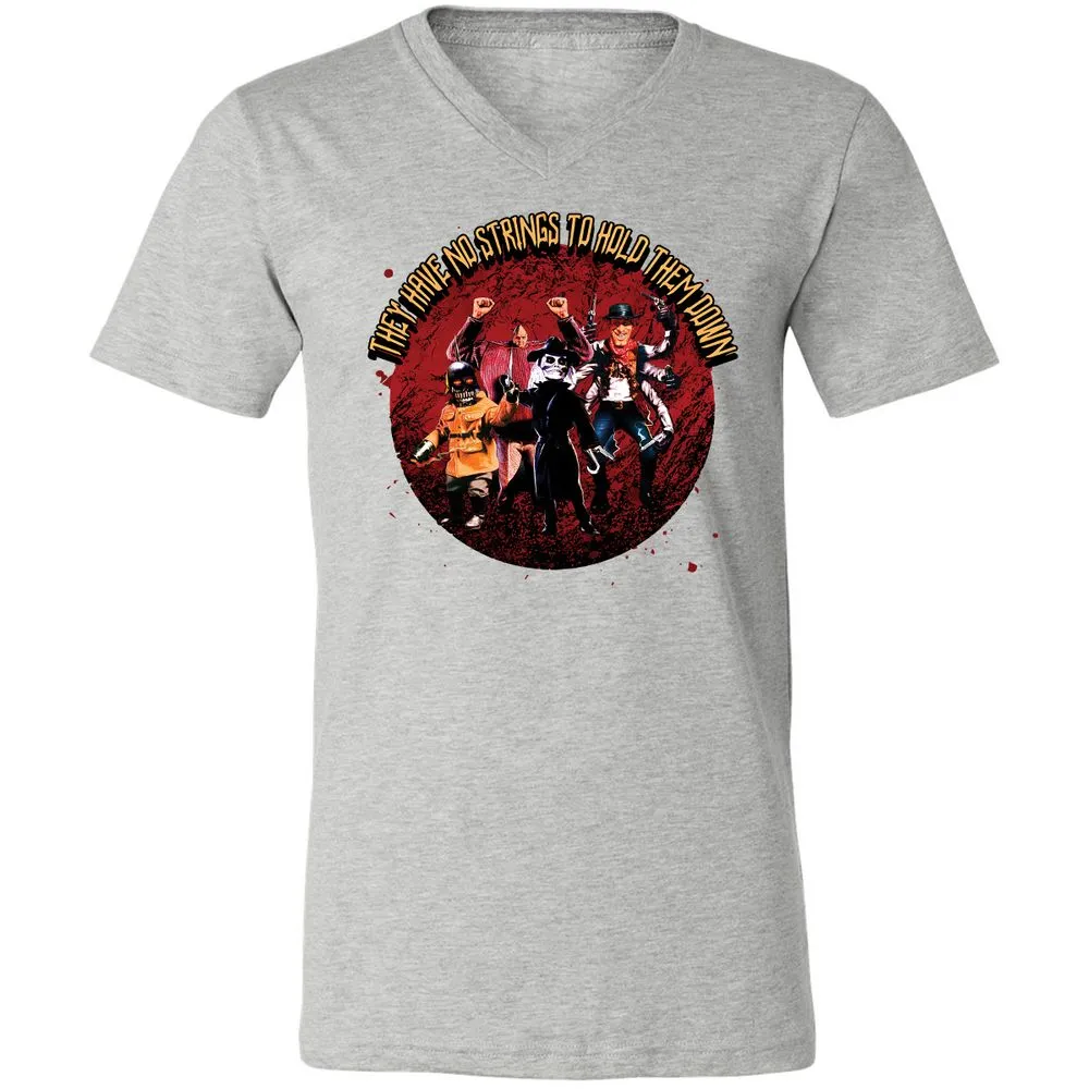 Unisex V-Neck T-Shirt - 3V26T4DZ - Athletic Heather - 7