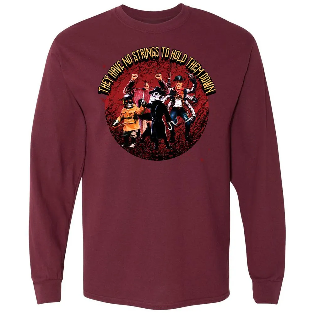 Long Sleeve T-Shirt - 4X66EE42 - Maroon - 11