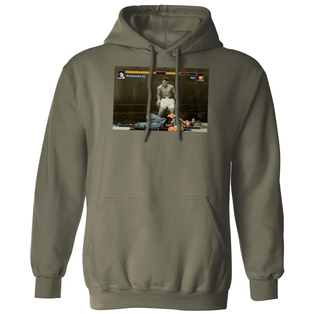 Classic Unisex Hoodie - DR2U4Q7Y - Military Green - 4