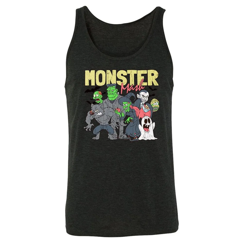 Unisex Jersey Tank - C7RYBBFF - Charcoal Black Triblend - 5