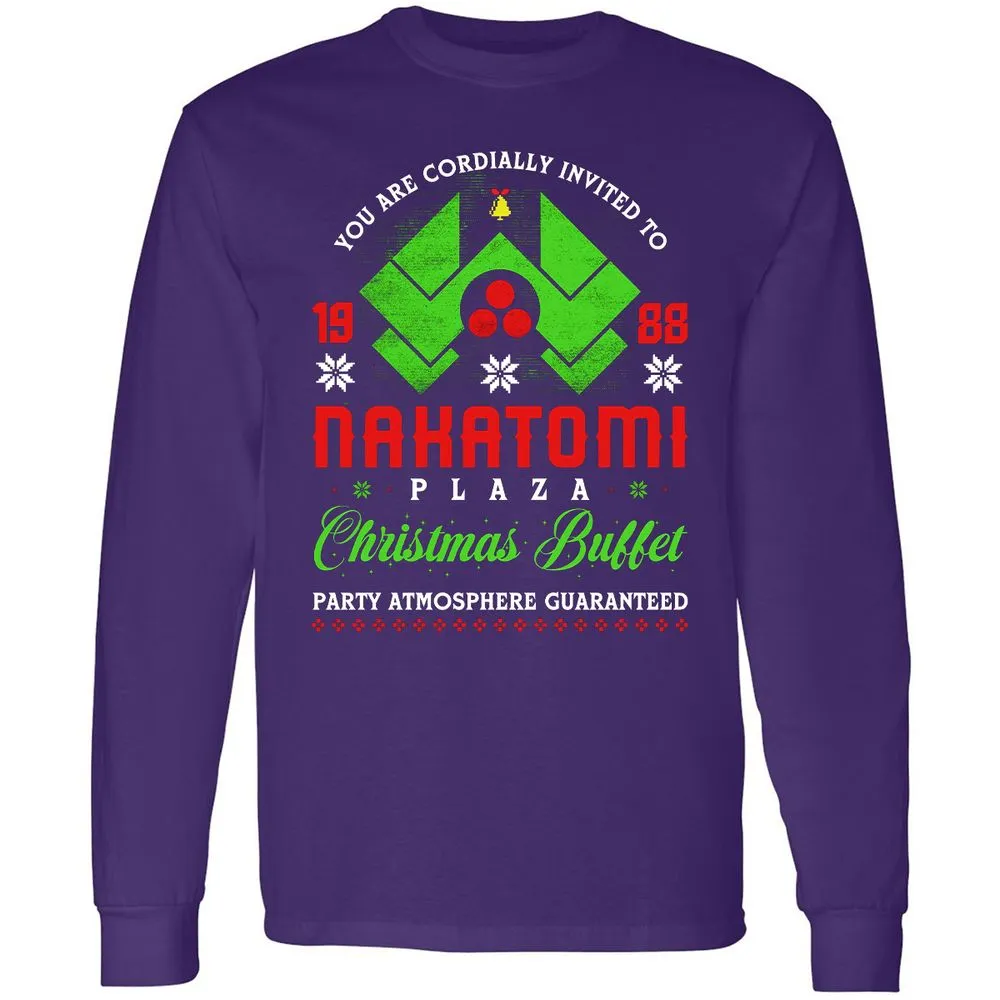 Long Sleeve T-Shirt - YQE7S38U - Purple - 13
