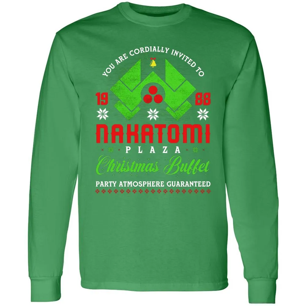Long Sleeve T-Shirt - YQE7S38U - Irish Green - 10