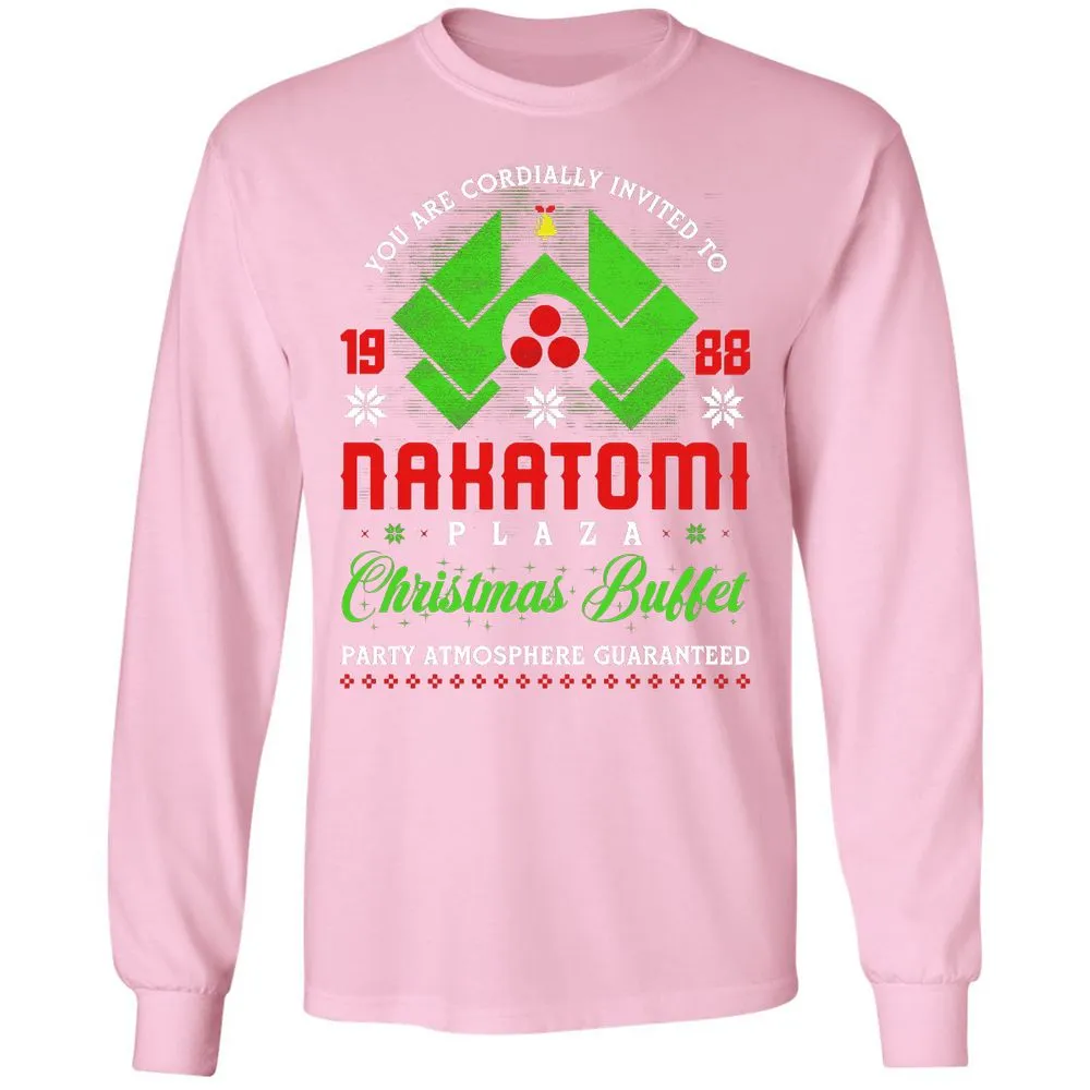 Long Sleeve T-Shirt - YQE7S38U - Light Pink - 3