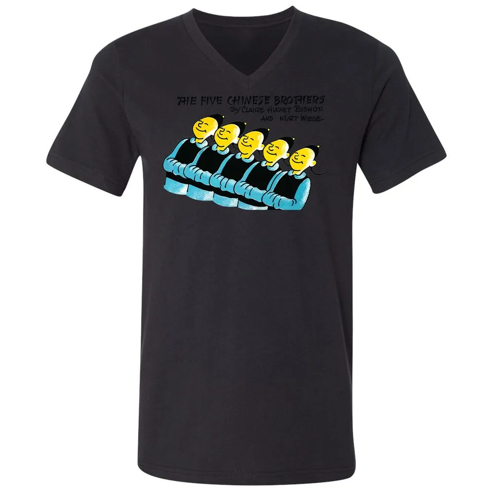 Unisex V-Neck T-Shirt - AMZ1GJRB - Black - 16