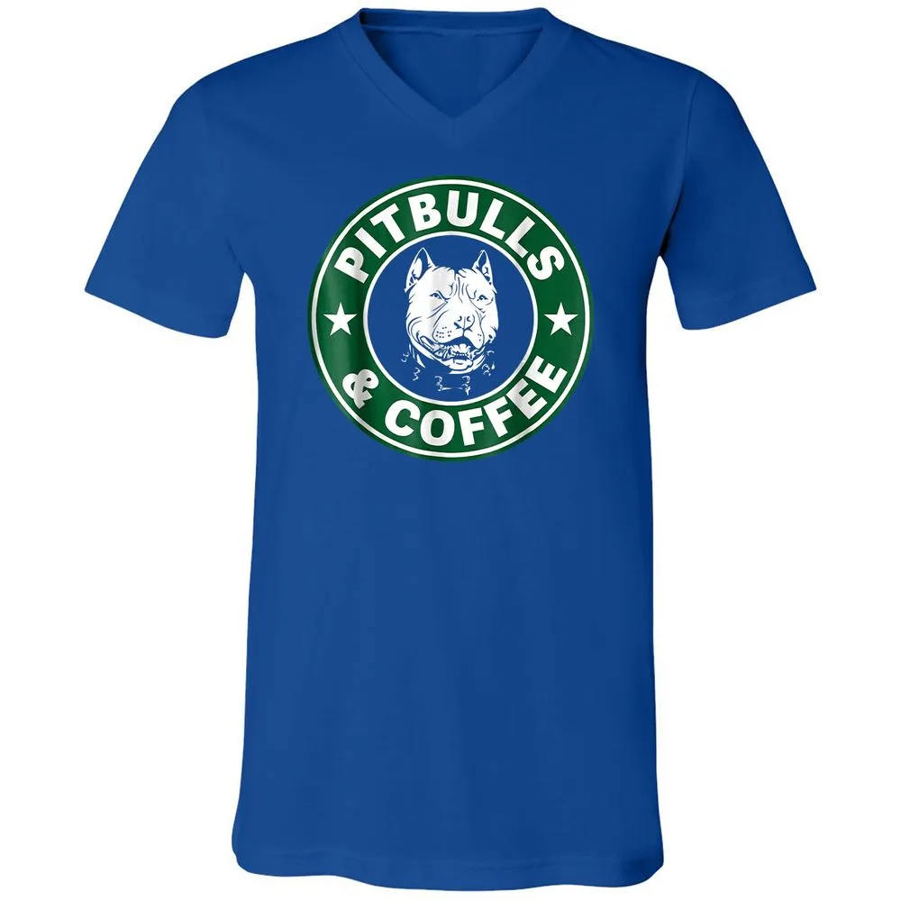 Unisex V-Neck T-Shirt - 1EYWJ7N8 - True Royal - 4