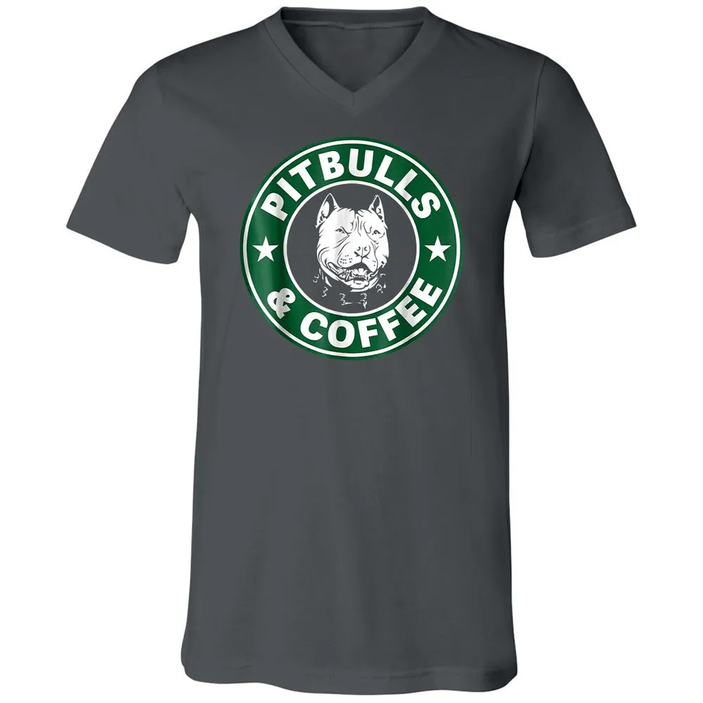 Unisex V-Neck T-Shirt - 1EYWJ7N8 - Asphalt - 12