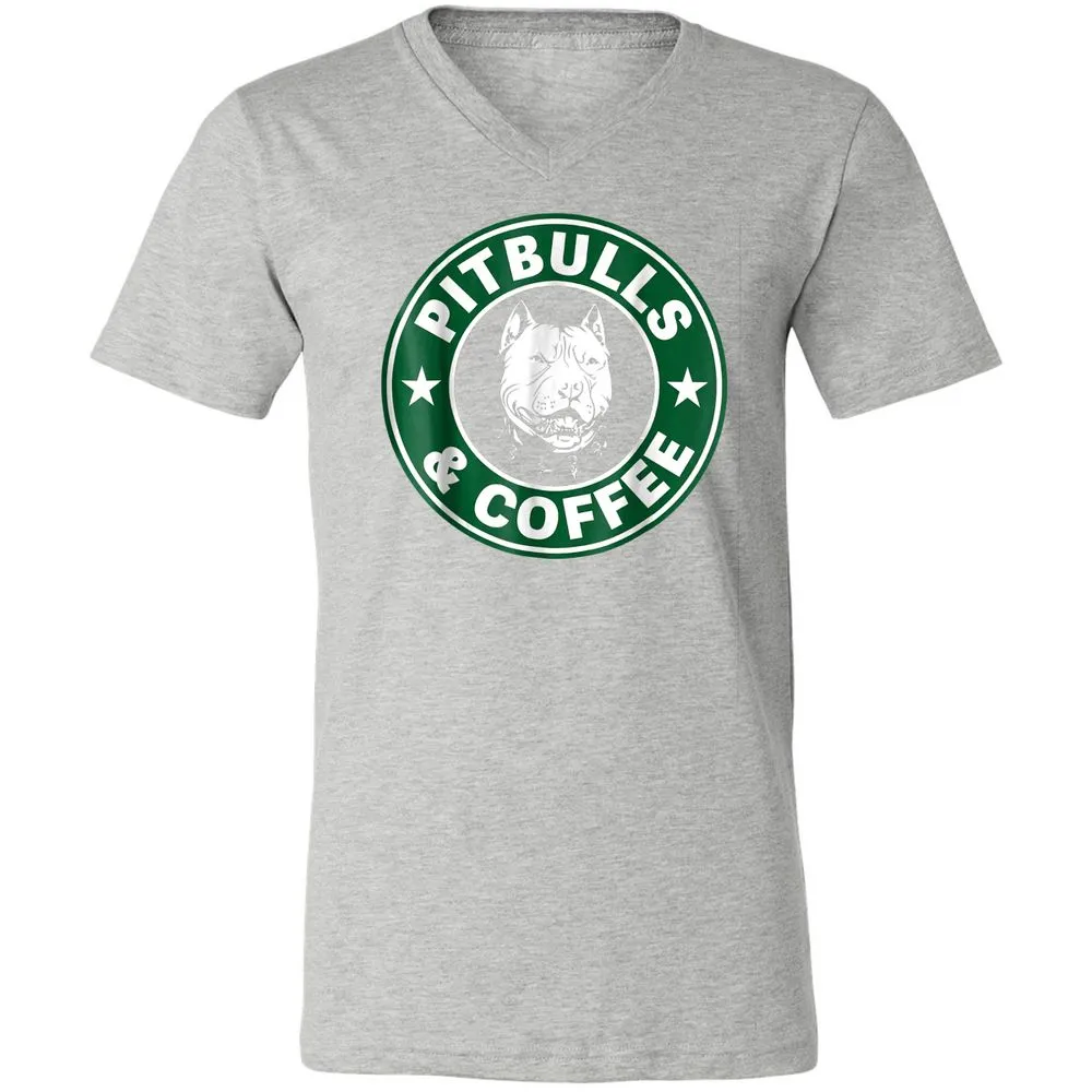 Unisex V-Neck T-Shirt - 1EYWJ7N8 - Athletic Heather - 7