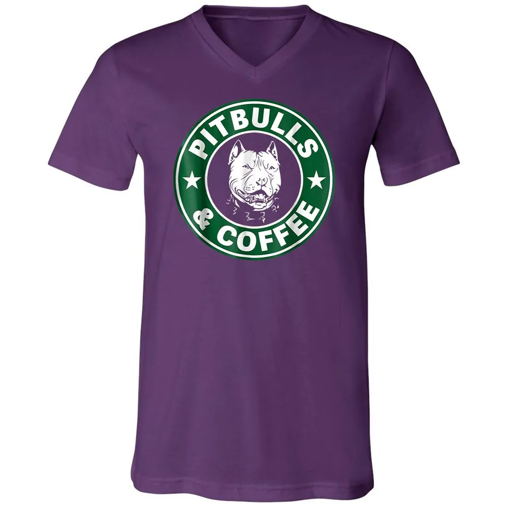 Unisex V-Neck T-Shirt - 1EYWJ7N8 - Team Purple - 9