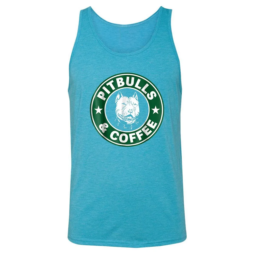 Unisex Jersey Tank - AR1JG38P - Aqua Triblend - 3