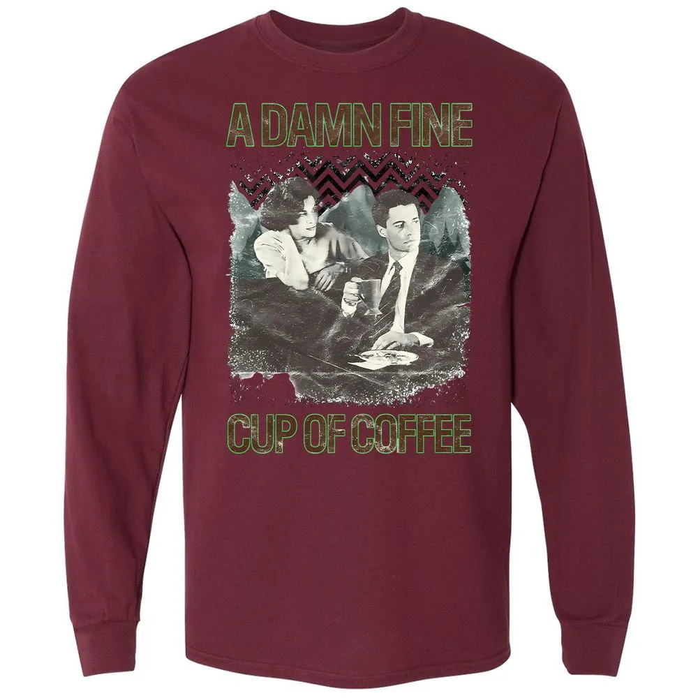 Long Sleeve T-Shirt - 3GYY4MSN - Maroon - 11