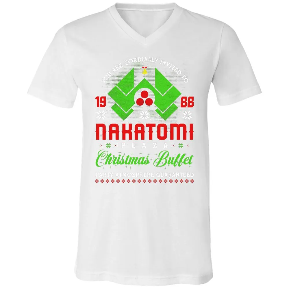 Unisex V-Neck T-Shirt - VSJDBJVV - White - 5