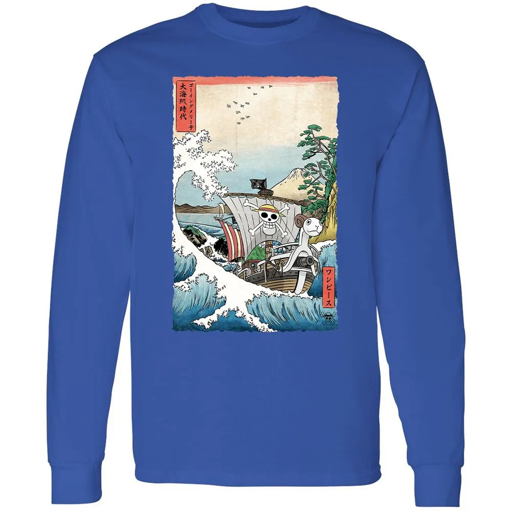 Long Sleeve T-Shirt - 739SSWL8 - Royal - 8