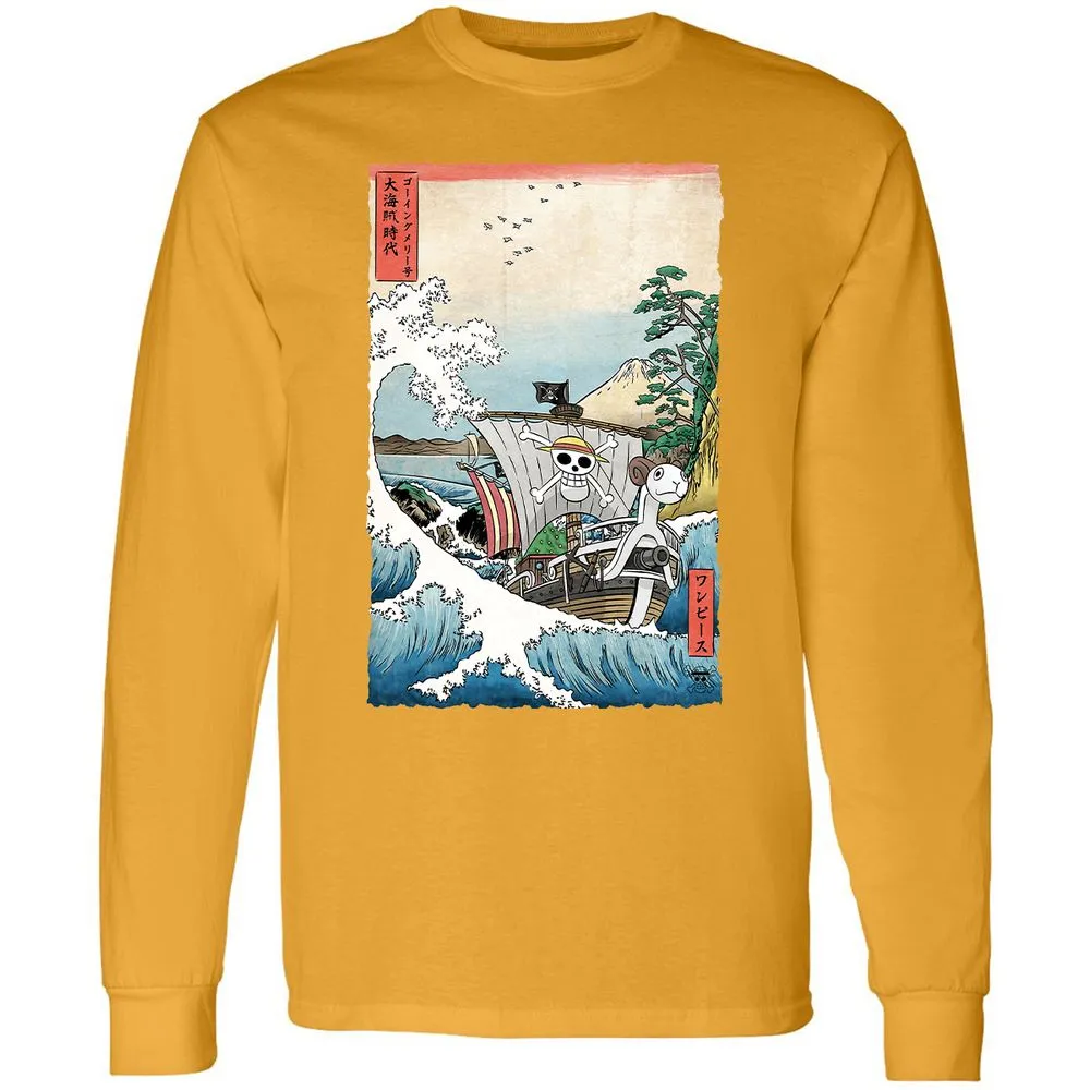Long Sleeve T-Shirt - 739SSWL8 - Gold - 9
