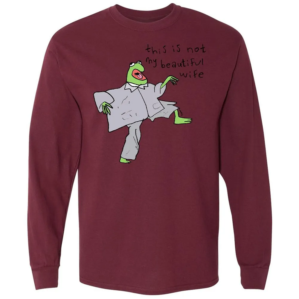 Long Sleeve T-Shirt - 3GSB3F2S - Maroon - 11