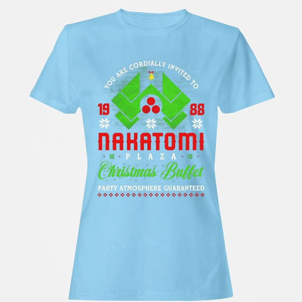 Women's T-Shirt - X77WWAEV - Light Blue - 8