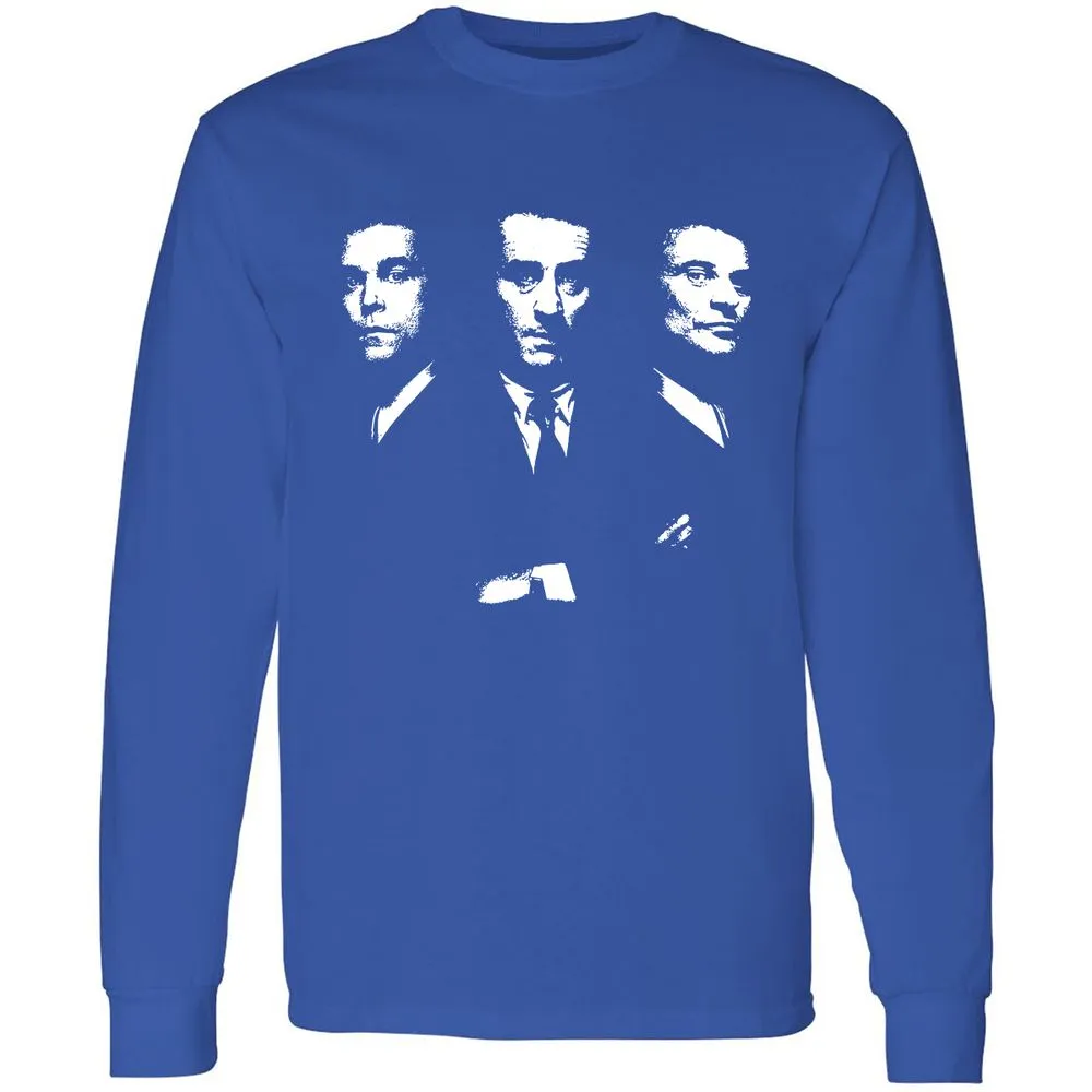 Long Sleeve T-Shirt - 689XYGLW - Royal - 8