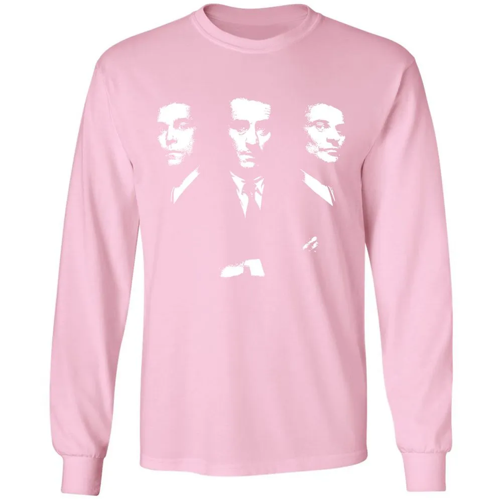 Long Sleeve T-Shirt - 689XYGLW - Light Pink - 3