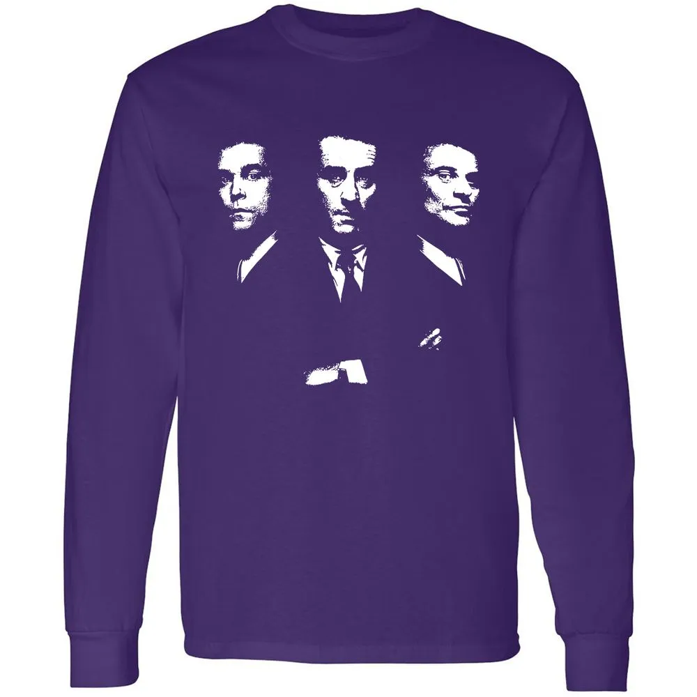 Long Sleeve T-Shirt - 689XYGLW - Purple - 13